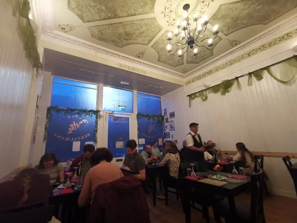 A busy evening service