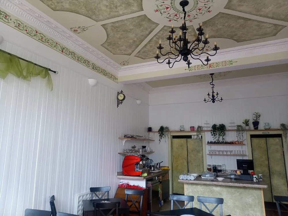 Dining room and open kitchen