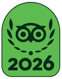 Tripadvisor Travellers' Choice 2026 badge