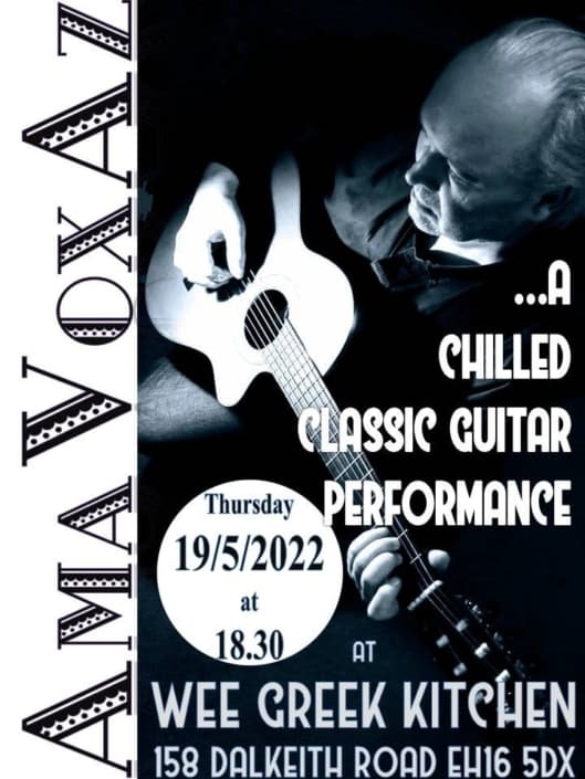 Poster: Guitar Evening