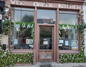 The shopfront on Dalkeith Road